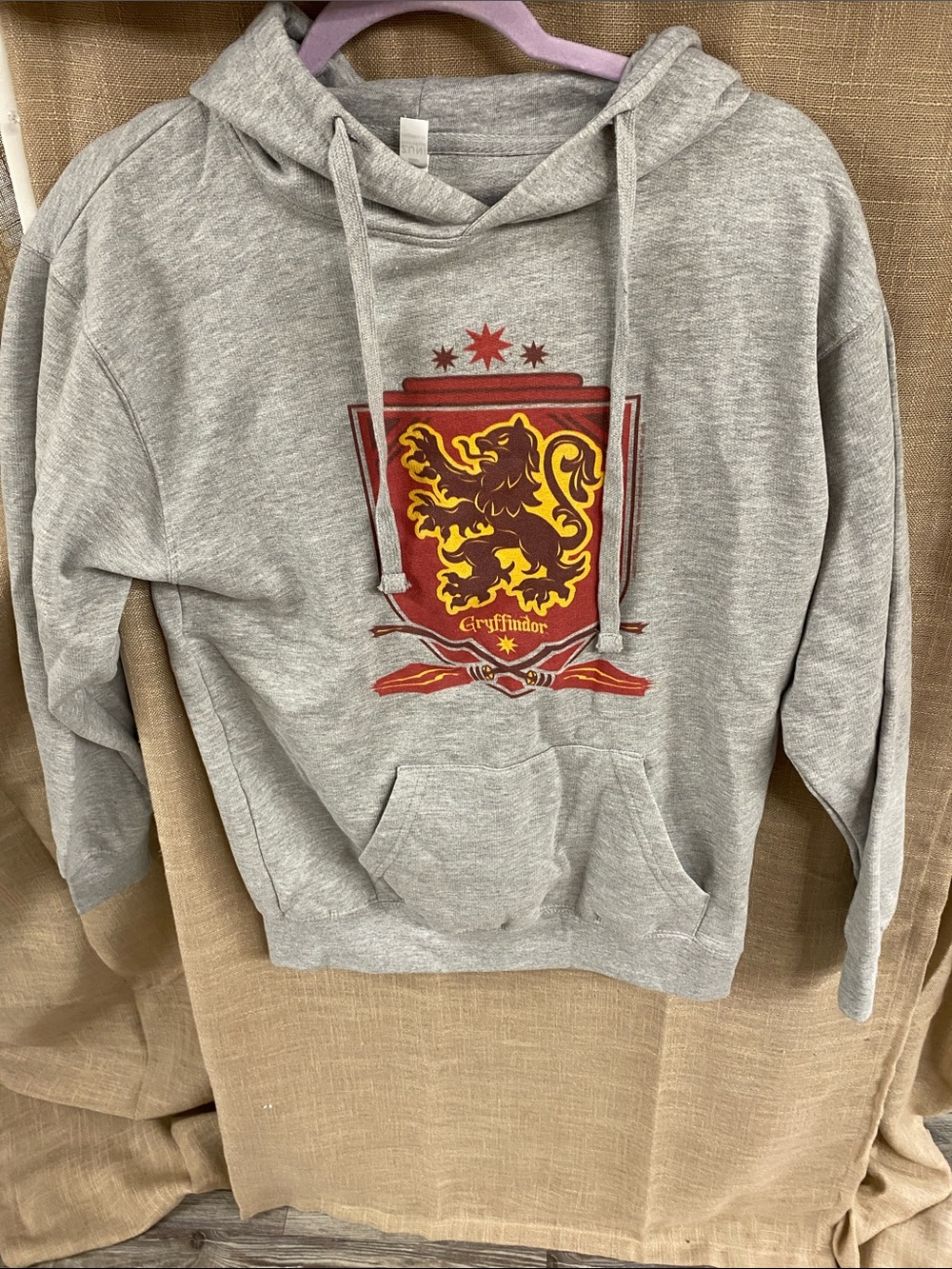 Gryffindor Crest Crewneck Sweater - Gray